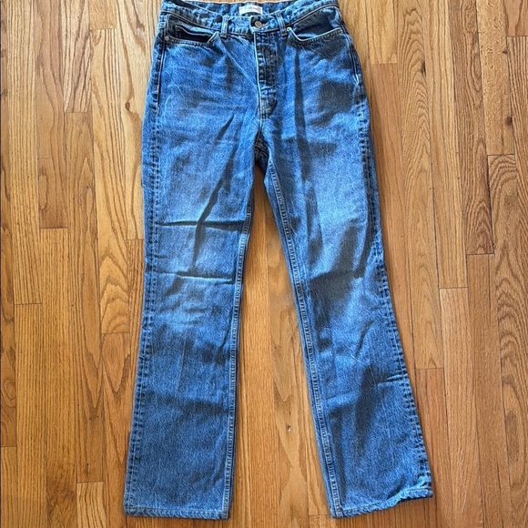 Anine Bing Denim - Anine Bing sz 28 jeans rise 11”, 31” inseam jeans Blue Denim Jeans great cond